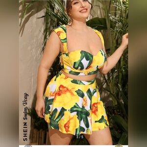 3 piece bathing suit